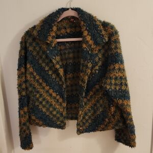 Cozy Multicolor Teddy Jacket